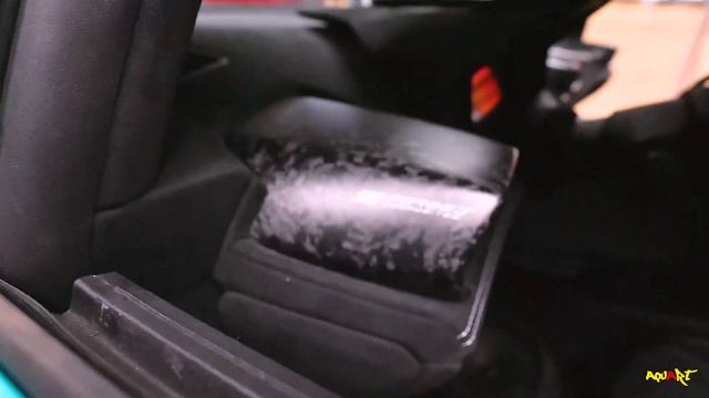 Lamborghini Huracan Performante - Full body wrap with original printed color Blue Glauco смотреть онлайн