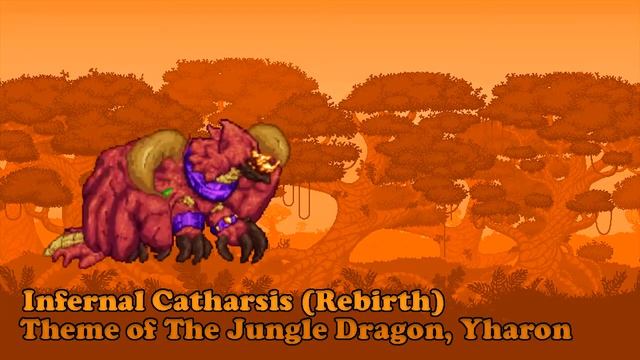 Terraria Calamity Soundtrack | Infernal Catharsis (Rebirth) (Yharon's Theme) Extended смотреть онлайн