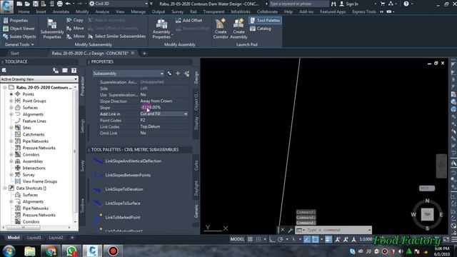 DAM WATER-Design Tanggul Embung Dari Material Beton dengan Civil 3D смотреть онлайн