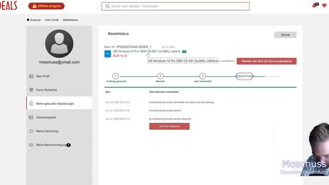 Tutorial: Wie bestellt man einen echten Windows 10 Pro Key für 14,30€ + Check! смотреть онлайн