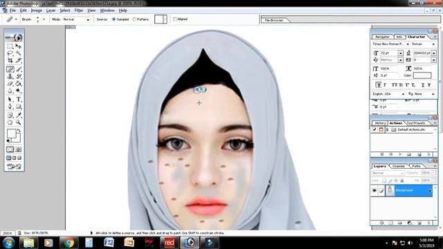 How to Clear face on Adobe Photoshop new Remove Background From Any Photo... смотреть онлайн