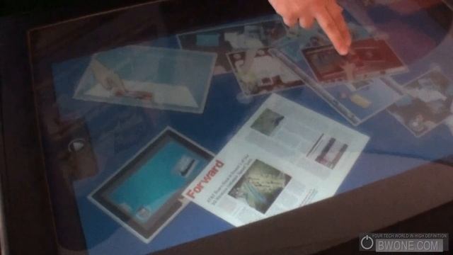 mTouch table by Merel Technologies at CEA Line Show 2010 - BWOne.com смотреть онлайн