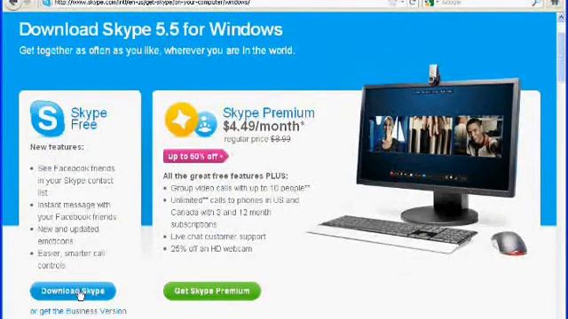 how to download skype free.wmv смотреть онлайн