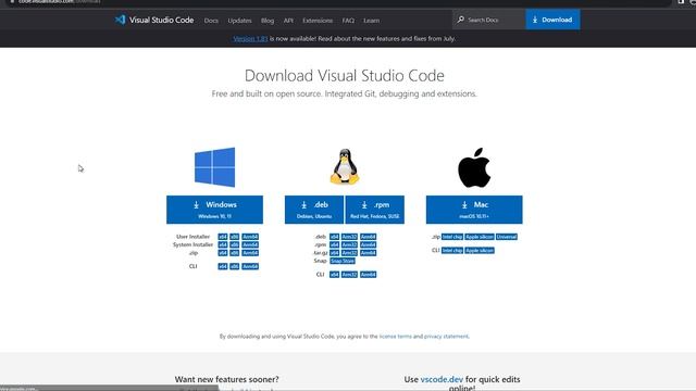 Vs Code installation in windows/mac in 2024 free смотреть онлайн