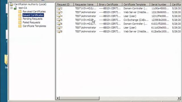 Windows server 2008 Revoking a Certificate смотреть онлайн