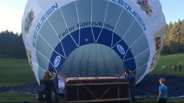 12 июня поднятие аэростата "Россия" г-к. Кисловодск смотреть онлайн