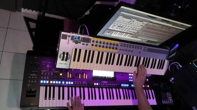 Simple Minds New gold Dream 81,82,83,84 Yamaha Genos 2 Cover смотреть онлайн