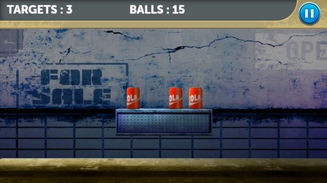 Soda Can Knockdown · Game · Gameplay смотреть онлайн