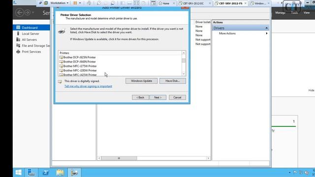 How to Configure Server 2012 as Print Server and Install a Network Print смотреть онлайн