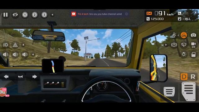 Land Rover Defender Car Mod In Bus Simulator Indonesia - Bussid Car Mod - Bussid Bus Mod - Bussid