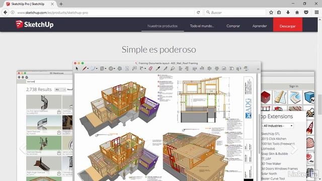1 Diferencias entre SketchUp Make y SketchUp Pro смотреть онлайн