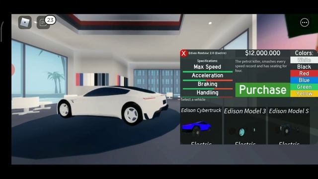 КУПИЛ САМУЮ БЫСТРУЮ МАШИНУ В Vehicle Simulator В РОБЛОКСЕ!!!(1 план из проекта). смотреть онлайн
