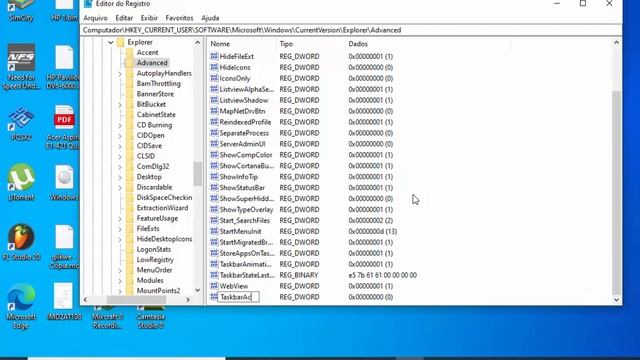Como deixar a barra de tarefas do Windows 10 e 11 Transparente (sem programas) смотреть онлайн