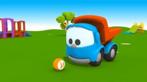 Грузовичок Лева и Мася учат буквы - Развивающие мультфильмы