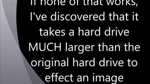 Win 10 image recovery Disk is too small for recovery смотреть онлайн