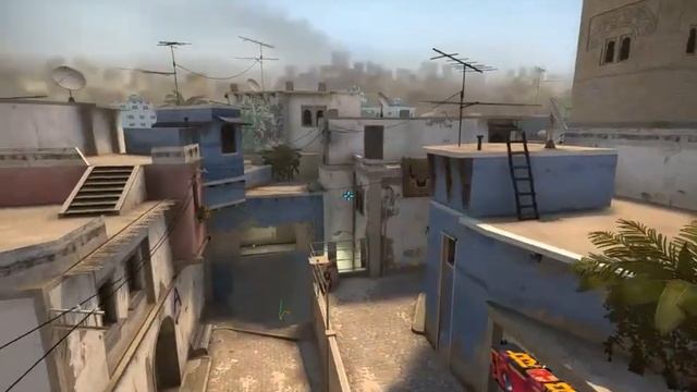 CSGO / Mirage smoke from T spawn for Window 128tick смотреть онлайн