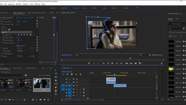 How to do masking transition | Premiere pro CC 2019 | JR ALLI , BENN TK, SAM KOLDER. смотреть онлайн
