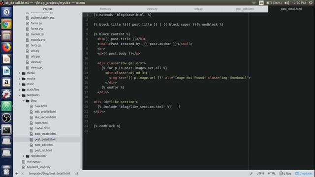Learn Django - The Easy Way | Post Edit View | Tutorial - 40 смотреть онлайн