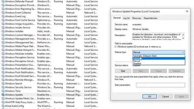 How to Turn on/off Windows Update смотреть онлайн