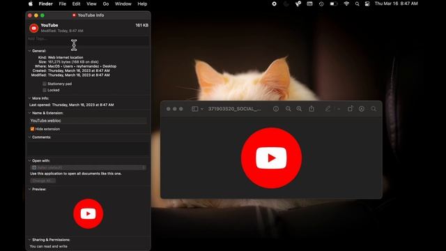 How to create a youtube icon on the dock for Mac without google chrome installed. смотреть онлайн