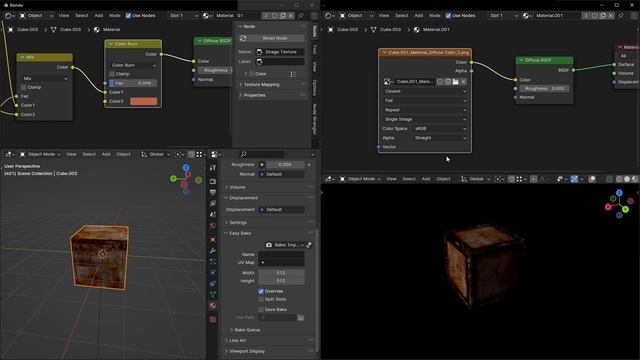 Blender-only Workflow - Easy Bake 2 - Blender Addon смотреть онлайн