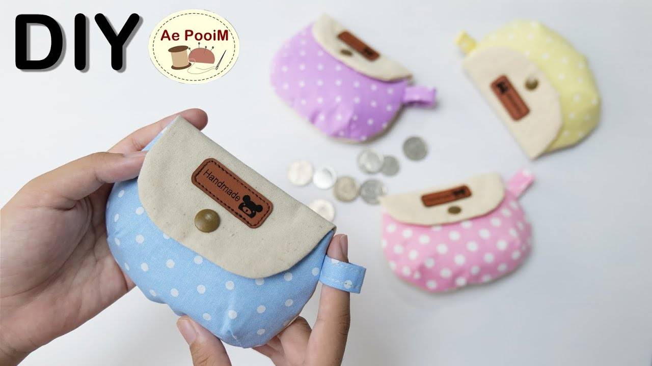 Идея для подарка! Кошелек для монет своими руками.