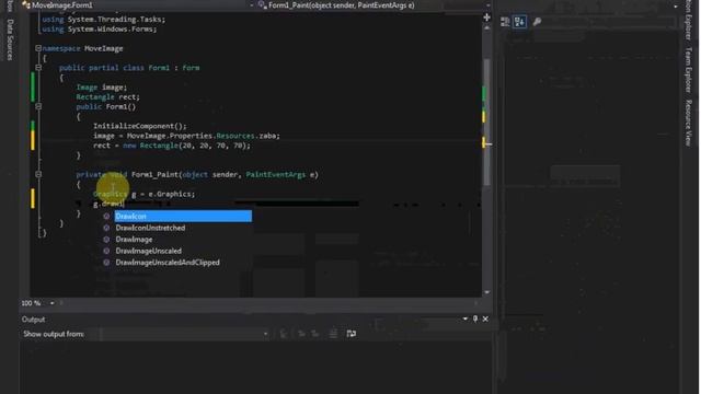 C# Draw Image #Move Image - Part 4 смотреть онлайн