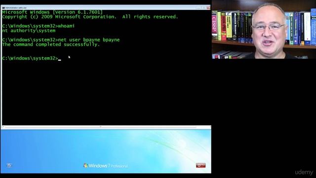 L7 (#1) hack windows password:- 2nd Reboot and adding new administrator user using cmd (part 5) смотреть онлайн