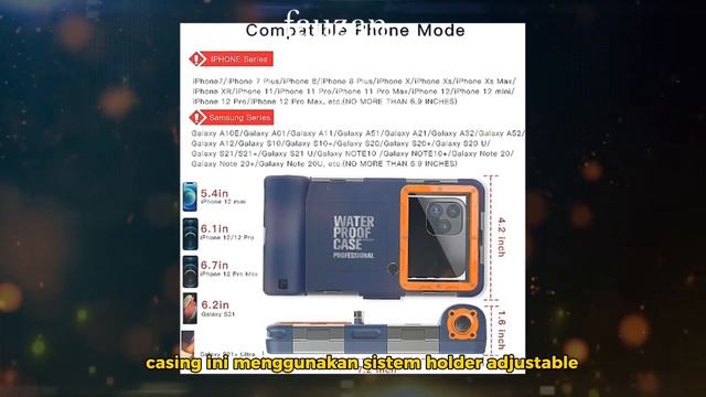 WOW Bisa menyelam 10M! Waterproof case hp terbaik Shellbox Untuk Semua Smartphone Android & iPhone смотреть онлайн
