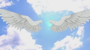 Крылья футаж небо