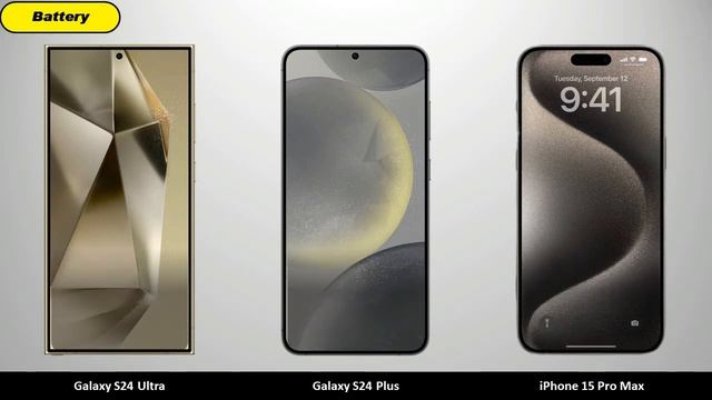 Galaxy S24 Ultra vs Galaxy S24 Plus vs iPhone 15 Pro Max - Compare смотреть онлайн