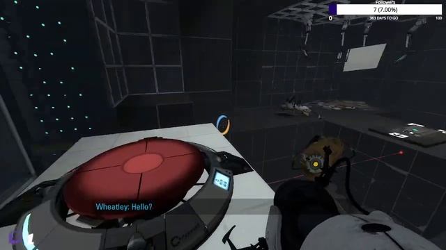 Portal 2 Episode 3 and a tiny bit of minecraft | VOD смотреть онлайн