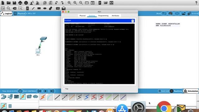 2 3 7 Packet Tracer Navigate the IOS смотреть онлайн