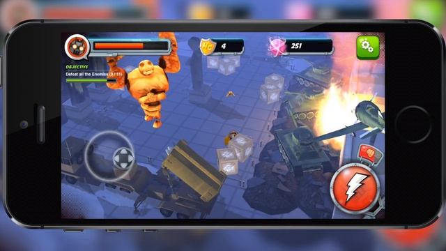 Gameplay игры Stan Lee's Hero Command для iOS (iPhone/iPad) смотреть онлайн