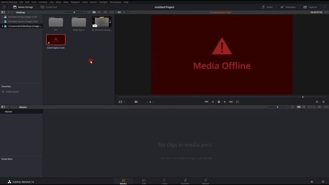 Davinci Resolve 14 Media Offline Fehler und Lösung смотреть онлайн