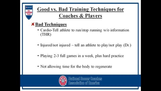 NSCAA: Keeping the best team on the field presented by Dr Joe Caroccio смотреть онлайн