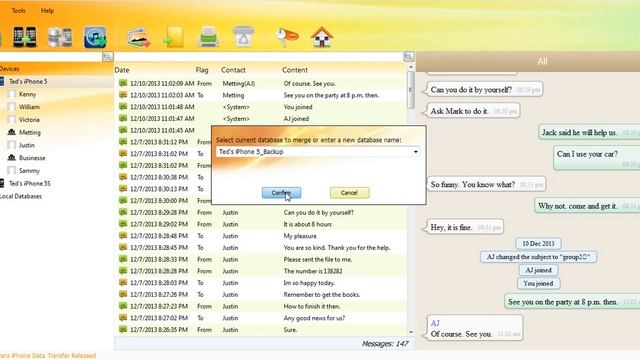 iPhone 5S/5C WhatsApp Messages Transfer on Mac смотреть онлайн