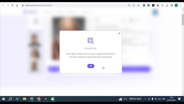 Free AI Video Generator | Vidnoz Ai Talking Avatar Video Maker Tool | Ai Avatar Generator Free