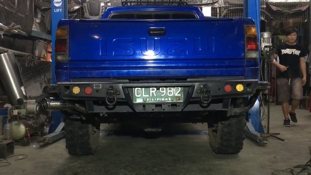 1994 Isuzu Fuego turboback exhaust system with air intake system смотреть онлайн
