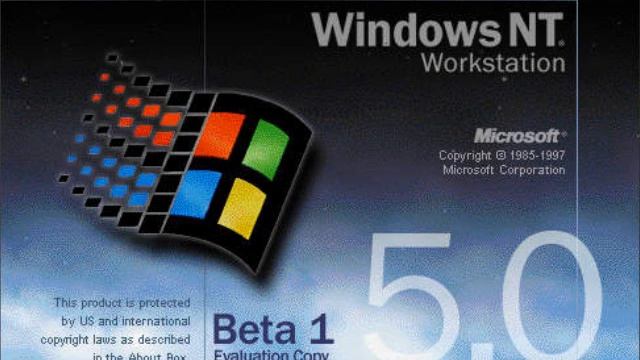 Windows NT 5.0 Beta 1 Startup смотреть онлайн