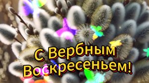 Вербное воскресенье 2025 – трогательное музыкальное поздравление! Перешлите близким!