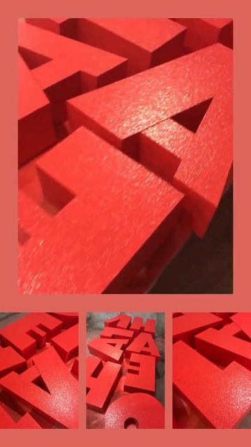 Styrofoam letters. 3D letters. 3D styrofoam | Літери з пінопласту. Обʼємні літери з пінопласту смотреть онлайн