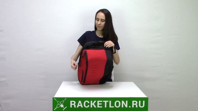 Рюкзак Wilson Super Tour Backpack Clash V2.0 Black/Red смотреть онлайн
