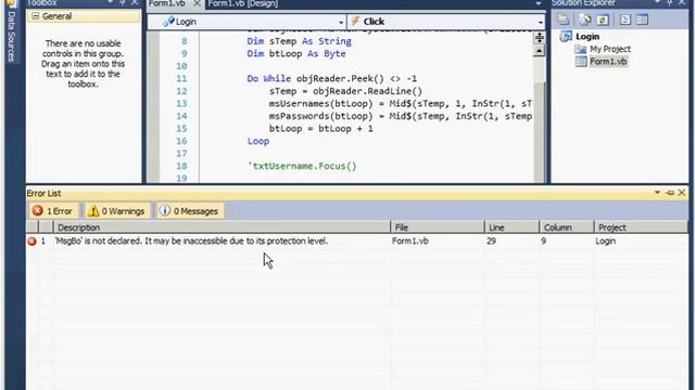 062 Introduction to VB NET смотреть онлайн
