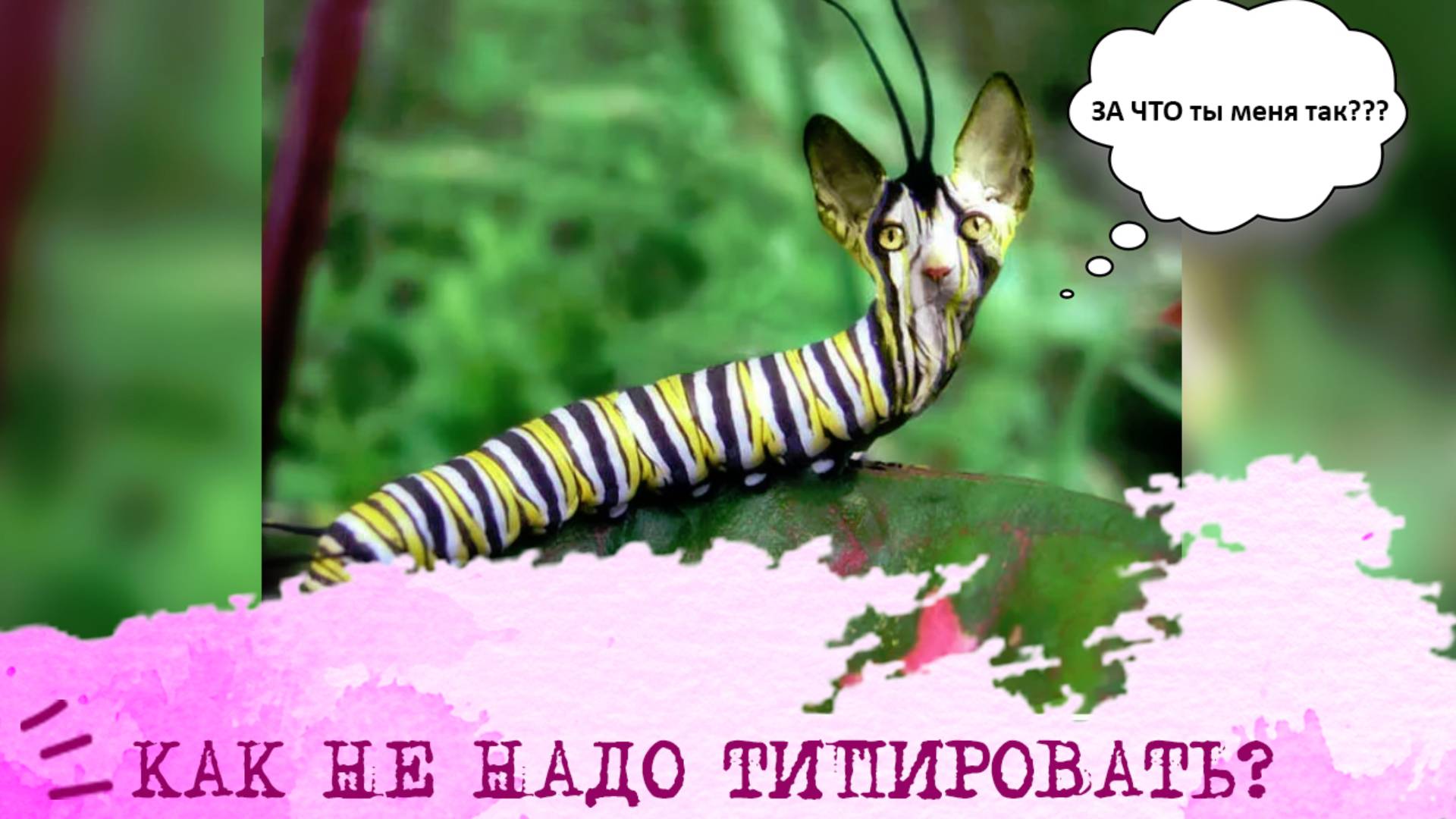 Как НЕ НАДО типировать❓❗️