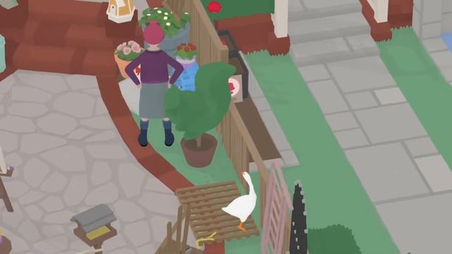 👨🏻🏭БЮСТА СТРОИТЕЛЬ 🦢 | untitled goose game смотреть онлайн
