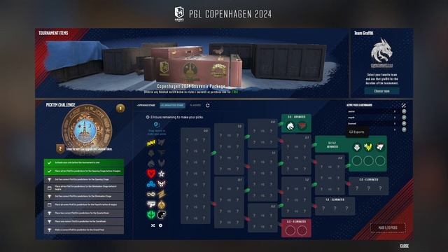 My Pickems for Copenagen Major (we are getting diamond) смотреть онлайн