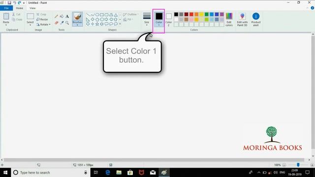 MS Paint - How to use Brush Tool in MS Paint in Windows 10 смотреть онлайн