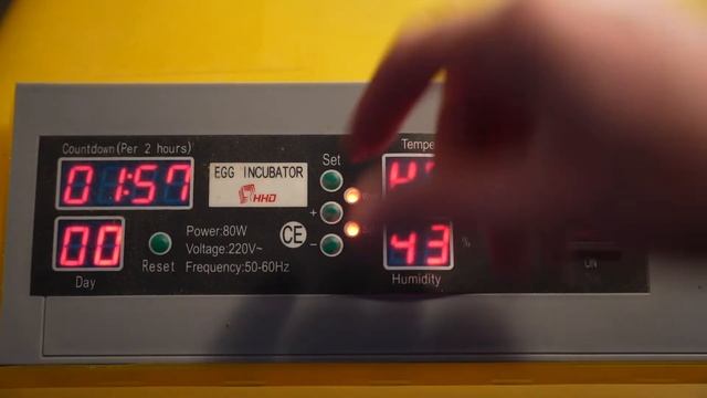 IMPORTANT egg incubator adjustments - TEMPERATURE - ARLAM - Programming HHD incubator settings смотреть онлайн