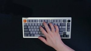 Звук магнитной клавиатуры CIDOO C75